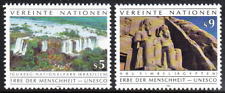 UN Vienna #Mi125-Mi126 MNH 1992 UNESCO World Heritage Sites