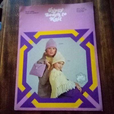 Gypsy Learn To Knit Jack Frost 221 Leaflet - Image 1 of 3