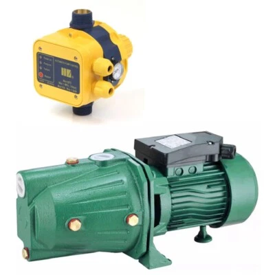 KING Elettropompa pompa autoclave autoadescante ghisa JET 150L Hp 1,5 + Presscontrol