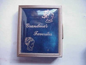 Vintage Oma Enkel Kinder Geldbörse Bild / Foto Halter Album - Bild 1 von 2