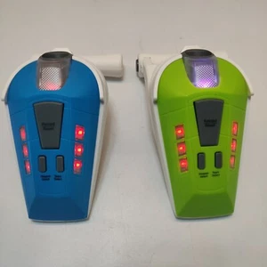 GALAXY WRIST LASER TAG SHOOTING GAME SOUND & VIBS 2 WRIST BLASTERS #H568 - Picture 1 of 2