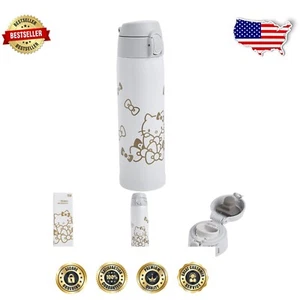 Hello Kitty 16 oz Stainless Steel Vacuum Insulated Mug - Keeps Drinks Hot/Cold - Picture 1 of 11