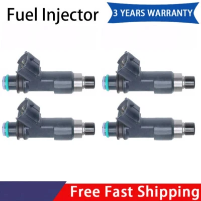 4x Inyector de combustible 13537528176 para Mitsubishi 2006-12 Eclipse 2004-12 Galant 2,4 L Foto 1 de 4