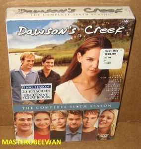 Dawson's Creek The Complete Sixth 6 Season (DVD, 2006) New Sealed + Scrapbook - Imagen 1 de 3