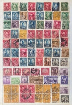 USA 🔥compilations stamps 230pсs. 3 quarts🔥 USED - Image 1 of 3