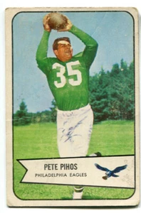 1954 Bowman Pete Pihos Card #9 Philadelphia Eagles Indiana - Picture 1 of 2