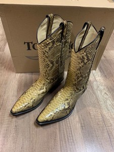 Scarpe donna stivale Gis l Moir in pelle stampa pitone TC 80 D20GM01