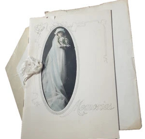 Antico Album Matrimonio Mai Usato Stato Centrale Elettrico Co Fresno Cal - Foto 1 di 5
