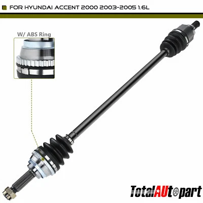 Conjunto de eje CV para Hyundai Accent 2000 2003-2005 1,6 L manual delantero derecho Foto 1 de 4