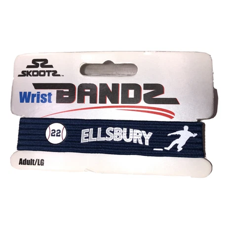 New York Yankees Wristband Jacoby Ellsbury Skootz Bracelet SZ Large Cover