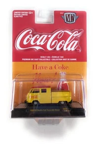 M2 Machines 1959 VW Double Cab Truck USA Model YR02 18-69 Coca Cola 1:64 Scale - Picture 1 of 3