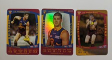 Teamcoach 2011 Jonathan Brown Brisbane Lions AFL Trading Cards Gold Silver Base