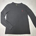 Men’s XS Polo Ralph Lauren gray long sleeve T-shirt with Red Pony