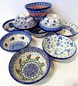 Schüssel Müslischale Reisschüssel Salatschüssel, Bunzlauer Keramik, D:14cm - Bild 1 von 17