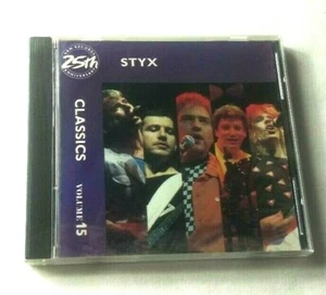 Classics Vol. 15 by Styx 25th Anniversary Audio CD Hard Rock Music A&M Records. - Picture 1 of 12