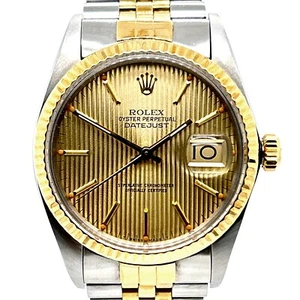 Rolex Oyster Perpetual Datejust Chronometer 18 KT Gold & Stahl Jubilee-Band 1984 - Imagen 1 de 9