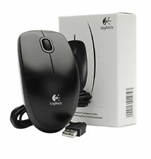 Logitech B100 Mouse Ottico con USB - Nero 800 dpi (910-003357)