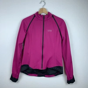 Chaqueta convertible Gore Bike Wear Windstopper Soft Shell reflectante talla L rosa - Imagen 1 de 15