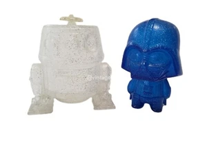 FUNKO STAR WARS LOT OF 2 INVISIBLE SEE THRU RUBBER? DARTH ROBOT-COLLECTOR-NOTE - Picture 1 of 4