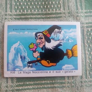 FIGURINA N A56 WALT DISNEY PRODUCTION ALBUM TOPOLINO E PAPERINO LAMPO 1976 NUOVA - Foto 1 di 2