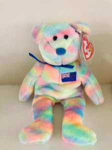 TY BEANIE BABY KIWIANA THE BEAR BRAND NEW WITH TAGS ASIA PACIFIC BEAR - Picture 1 of 1