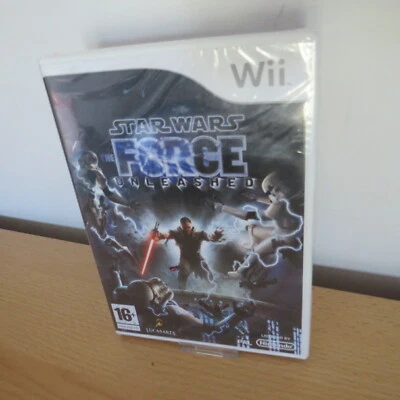 Star Wars Force Unleashed Wii NEW  Sealed pal version  - Image 1 of 4