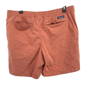 Patagonia Nomader Volley Shorts Drawstring Pre-Owned Zipped Pocket Mens XL - Picture 1 of 9