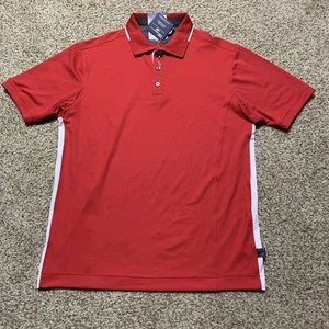 Pro Celebrity Herren Poloshirt Gr. L NEU rot/weiß - Bild 1 von 2