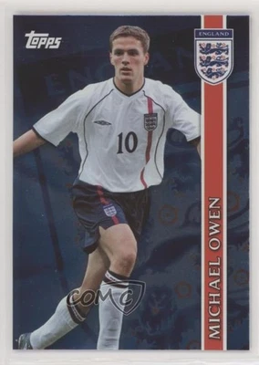 2002 Topps England Foil Michael Owen #E8 - Image 1 of 2