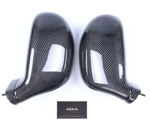 91-99 Mitsubishi 3000Gt VR4 Stealth Side Mirrors Power Heated Carbon Fiber - Picture 1 of 1