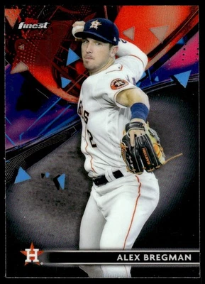 2021 Finest Alex Bregman Houston Astros #83 - Image 1 of 2