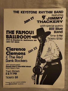 Clarence Clemons Konzert Poster - Top Zustand - sehr schön! - Bild 1 von 1