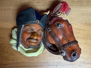 Cabeza de Tiza Bossons Vintage RARO Leyenda Producto Hombre y Caballo Talla XL - Imagen 1 de 24