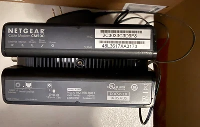 Netgear Cable Modem CM500 EUC - Image 1 of 4