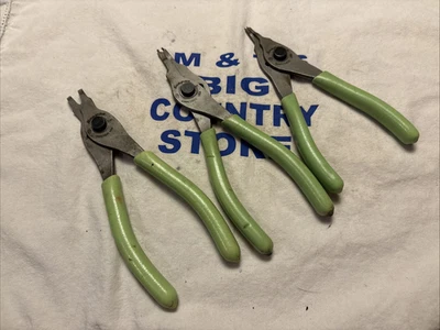 Juego de 3 alicates de anillo a presión de agarre suave HI-VIZ Snap-on Tools EE. UU. Foto 1 de 4