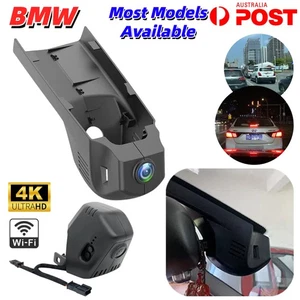 4K Dash Cam For BMW Front Rear Car HD Camera WiFi Video Recorder Dashcam APP AU - Picture 1 of 24