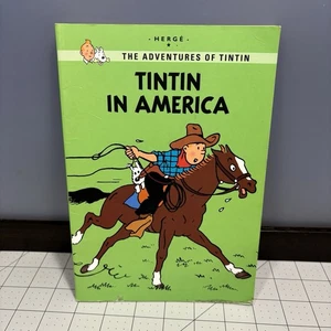 The Adventures Of Tintin In America Book Herge 1st Print PB Little Brown Co 2011 - Picture 1 of 19