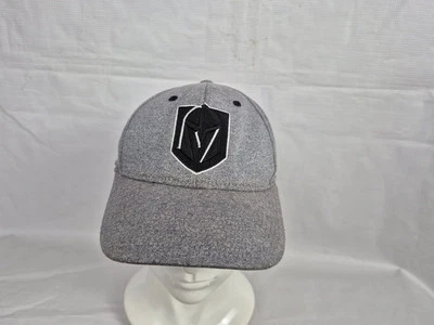adidas Las Vegas Golden Knights NHL Gray Baseball Hat Cap Flexfit Size Large/XL - Image 1 of 4