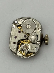 13.2mm Vintage Sekonda Slava 1601 Manual Wind Swiss Watch Movement PARTS REPAIR - Picture 1 of 10