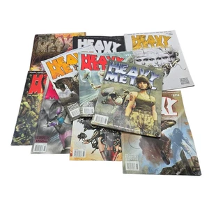 Heavy Metal Magazine Lot Of 10 Ilustrated Graphic Novels #262-292 Good Condition - Picture 1 of 24