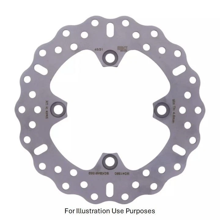 EBC Solid Cont Rear Brake Disc (16) RRHS for Kawasaki ZX 9 R ZX 900 E2 2000-2001 — 第 1/1 张图片
