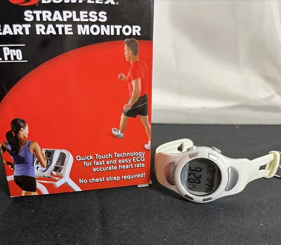 Monitor de ritmo cardíaco Bowflex sin tirantes EZ Pro blanco Foto 1 de 4