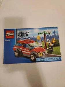Lego City Instruction Manual Book Only 60001 Big Rig Fire Department - Picture 1 of 4