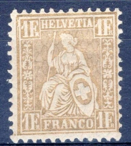 SWITZERLAND, YV # 57, MH - Picture 1 of 1