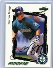* DARREN BRAGG * 1995 SCORE IN PERSON SIGNATURE AUTOGRAPH RC