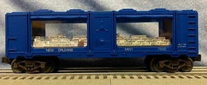 Coche de carga Lionel NUEVA ORLEANS COMO NUEVO, calibre O, sin usar, 6-7522..................$49,95 - Imagen 1 de 4