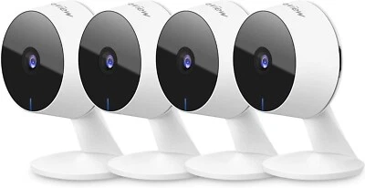 Laview Security Cameras 4Pcs, Home Security Camera Indoor 1080P, Wi-Fi Cameras W - Image 1 of 4