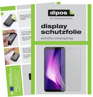 2x Screen Protector for Cubot Nova (2018) Protection Anti Glare dipos - Image 1 of 4