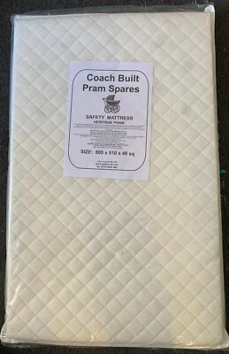 Safety Mattress for TUTTI Bambini CoZee Bedside Crib - Zip Cover -MADE IN THE UK - Image 1 of 2