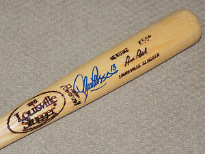 Lance Parrish H&B Signed Game Bat 1984 Detroit Tigers